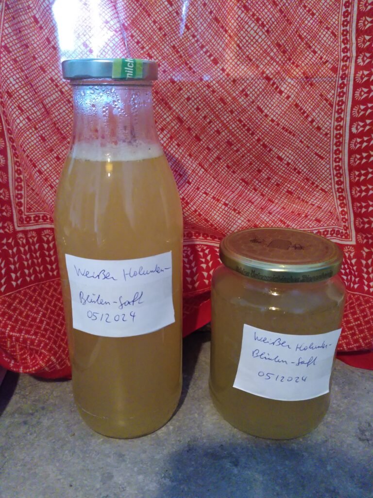 Startseite Holunderblütensirup