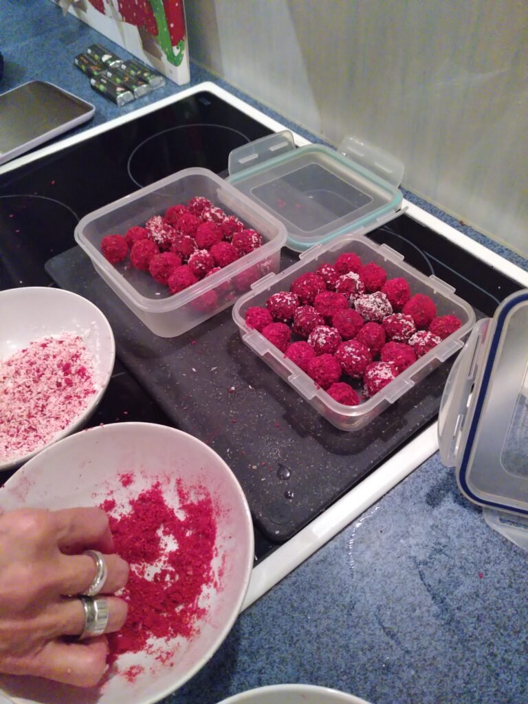 Startseite Erdbeer-Kugeln